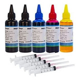 Aomya Recarga De Tinta 5x100ml Kit Para Canon 250 251 270 27