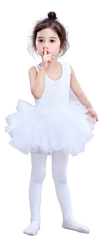 Vestido De Ballet De Encaje Para Niña, Vestido De Fiesta De