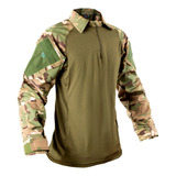 Camisa Combat T -shirt Tática Fb1075 Preto /marpat Airsoft