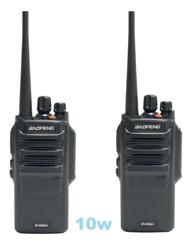 10w Dos Radios (un Par) Baofeng Bf-s56 Max Uhf Contra Agua 