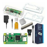 Vilros Raspberry Pi Zero W Basic Starter Kit - Clear Funda P