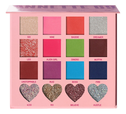 Paleta Sombras Annette 69 X Beauty Creations Original 100%