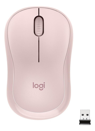 Mouse Inalámbrico Logitech M220 Color Rosa