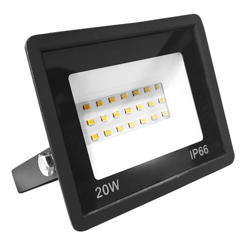 Reflector Led 20w Exterior Ip66 Frio