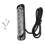 Kit 8pc Luces Led Barra Estrobo Escolta Patrulla 12-30v 6led