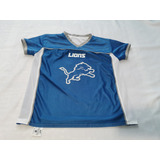 Jersey Playera Doble Vista Nfl Xl Juvenil Leones Detroit 