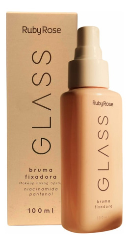 Bruma Facial Fixadora Glass Rubyrose