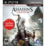 Assassin's Creed Iii Ps3 Usado - Addware Castelar