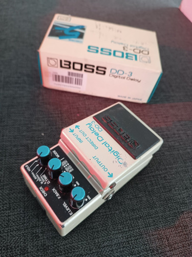 Boss Dd3 Digital Delay Made In Japan Long Chip El Mejor Dd-3