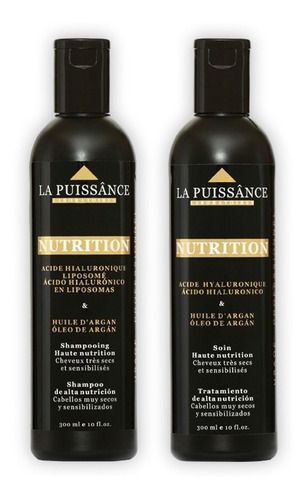 La Puissance Shampoo + Tratamiento Argan Hialuronico Chico