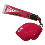 Victoria's Secret Lip Gloss + Llavero Beauty Rush Love Berry