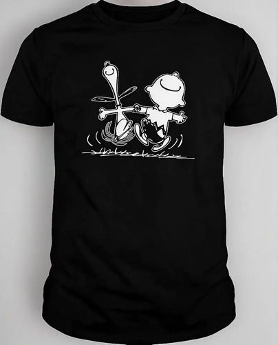 Playera Perrito Y Charlie Bailando Caricatura Clásica