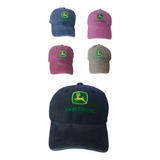 Gorra Jockey John Deere Modelo Desgastado Algodon 