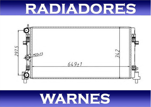 Radiador Volkswagen Audi A1 1.2 2011 A 2015 Foto 2