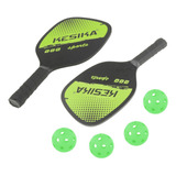 Palas Profesionales De Pickleball Con Bolsa De Verde Verde