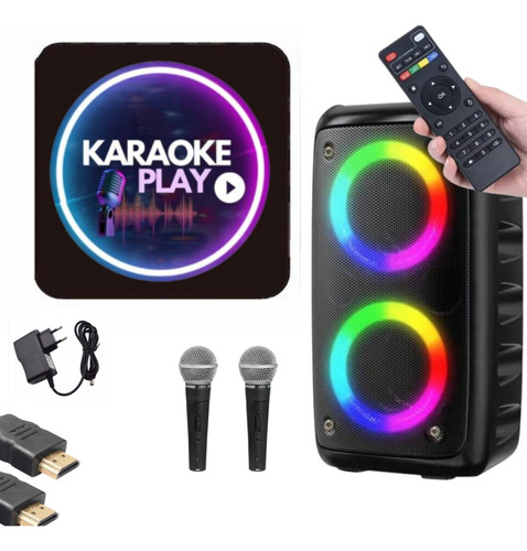 Karaoke Com Pontuação Fila De Espera Caixa De Som Completo