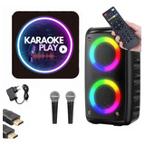 Karaoke Com Pontuação Fila De Espera Caixa De Som Completo