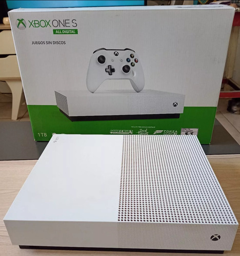 Xbox One S All-digital - 1tb - 3 Juegos - Sin Joystick