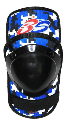 Codera Protector Beisbol Softbol Bs2 Azul Rey Camu Ajustable