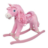 Caballo Mecedor Rosa/vio-movimiento/luz/sonido Ploppy 370654