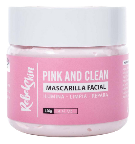Mascarilla Facial Rebel Beauty Pink And Clean