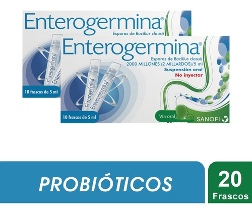 Enterogermina Oral X 20 Ampollas Bebibles