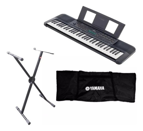 Teclado Organeta Yamaha Psr Series Psr-e263 61 Teclas Negro