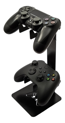 Suporte De Mesa Para 2 Controle Xbox One Series Ps3 Ps4 Ps5