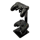 Suporte De Mesa Para 2 Controle Xbox One Series Ps3 Ps4 Ps5