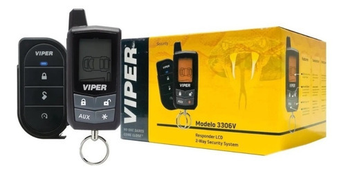 Alarma Automotriz Viper 3306v Con Display Largo Alcance