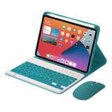 Funda De Piel Para iPad Mini6 De 8.3 Pulgadas Con Teclado Y