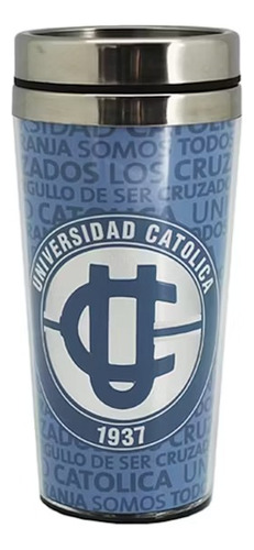 Universidad Catolica - Mug Térmico - Titanio - Frío - Calien