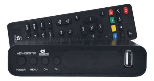 Conversor E Receptor De Tv Digital Hdtv Imagevox Isdbt07