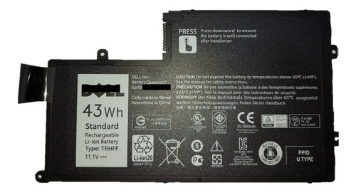 Batería Trhff Para Laptop Dell® 43wh 11.1v 3800mah