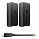Kit C/ 2 Bateria Controle Xbox One X/s + Cabo V8 2,7m