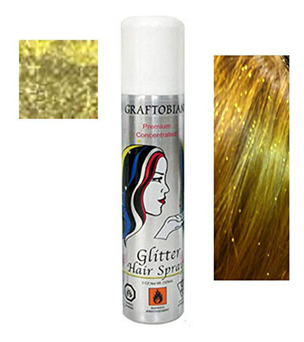 Aerosoles - Graftobian Premium Concenterated Glitter Hair Sp