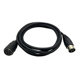 Cable Midi Dafensoy, Din De 6 Pines, 1,5 M/5 Pies