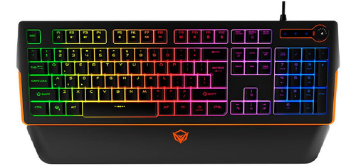 Teclado Gamer Meetion K9520 Membrana Rgb