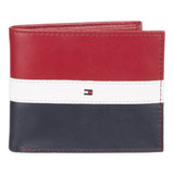 Tommy Hilfiger Billetera De Cuero Con Bloqueo Rfid Para Homb