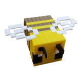 Minecraft Abeja Bee Figura Impresion 3d Pla Pixelados_