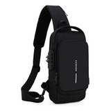 Bolso Con Puerto Usb Impermeable Manos Libres Antirobo