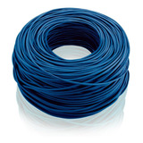 Cabo Rede Cat5e Azul Rolo 100m Cat5-e Cat-5e Metros Caixa