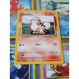 Growlithe 28/102,original De Pokemon Tcg,1999-2000