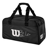 Paletero Bolso Wilson Padel Bela Small Duffel Color Negro