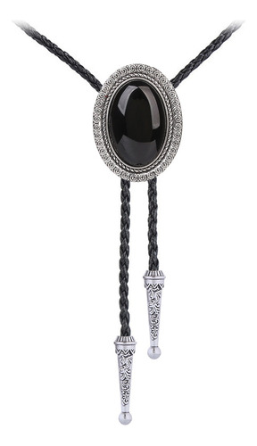 Collar De Corbata Bolo Tie Estilo Vintage Rhinestone