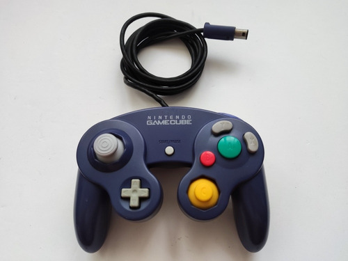 Control Original Para Nintendo Gamecube Indigo O Violeta