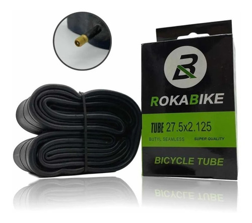 Neumático Rokabike Mtb 27.5 X 2.125 Válvula Carro A/v 33mm