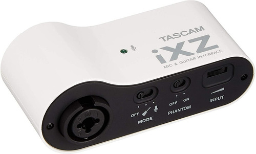 Interfaz De Audio Tascam Ixz Portatil Microfono Y Guitarra