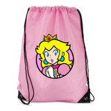 Princesa Peach Tula Deportiva Maleta Bolso Mario Bros