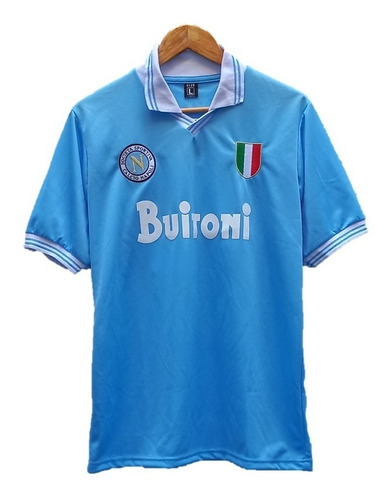 Camiseta Retro Napoli Maradona Buitoni #10 